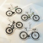 Personalized Cycling Keychain